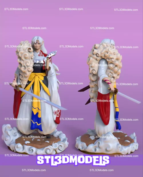 Sesshomaru STL 3D Model 