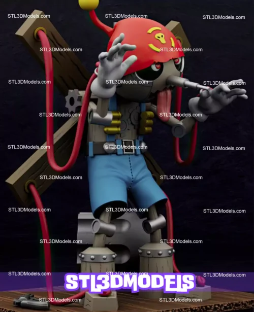 Puppetmon Digimon STL 3D Model