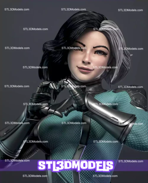 Luna Snow Seol Hee STL 3D Model 
