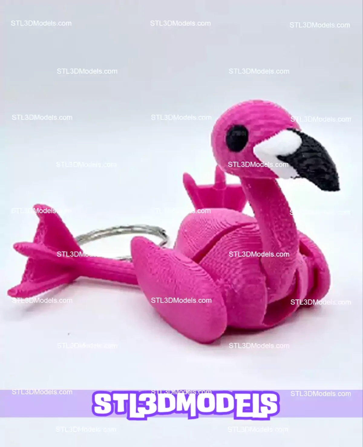 Flamingo STL 3D Model 