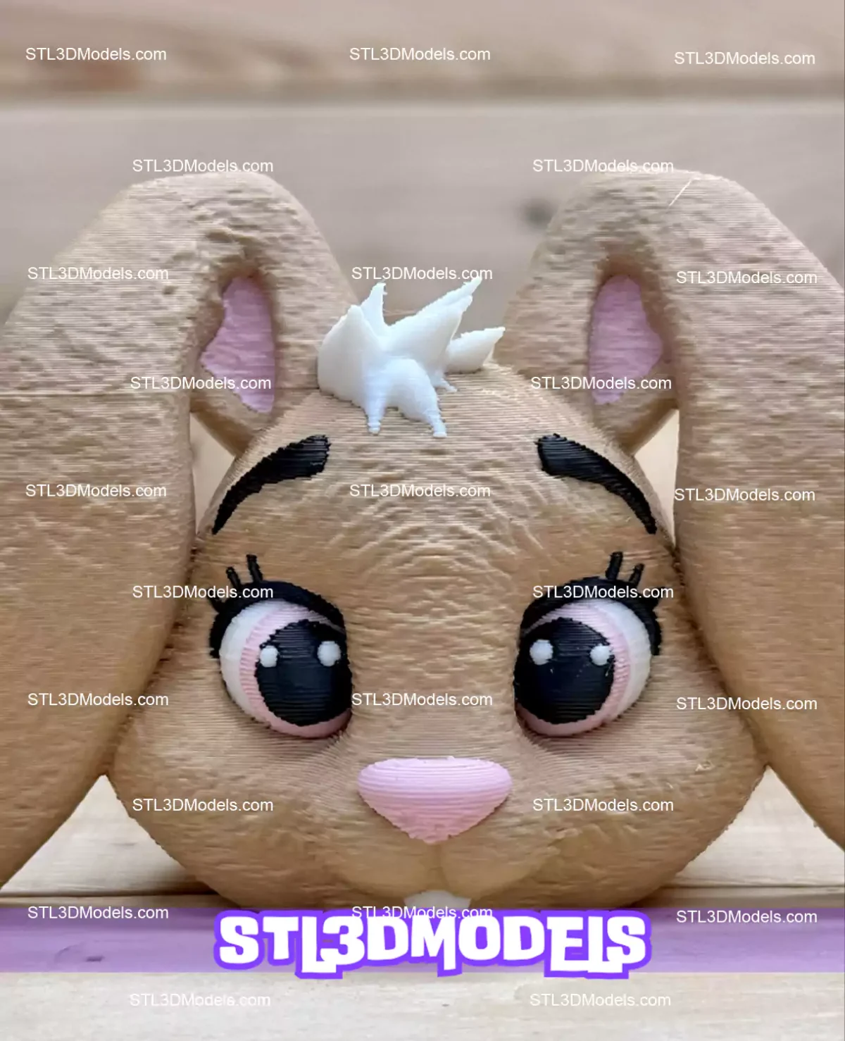 Easter Bunny STL 3D Model 