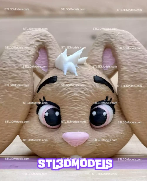 Easter Bunny STL 3D Model 
