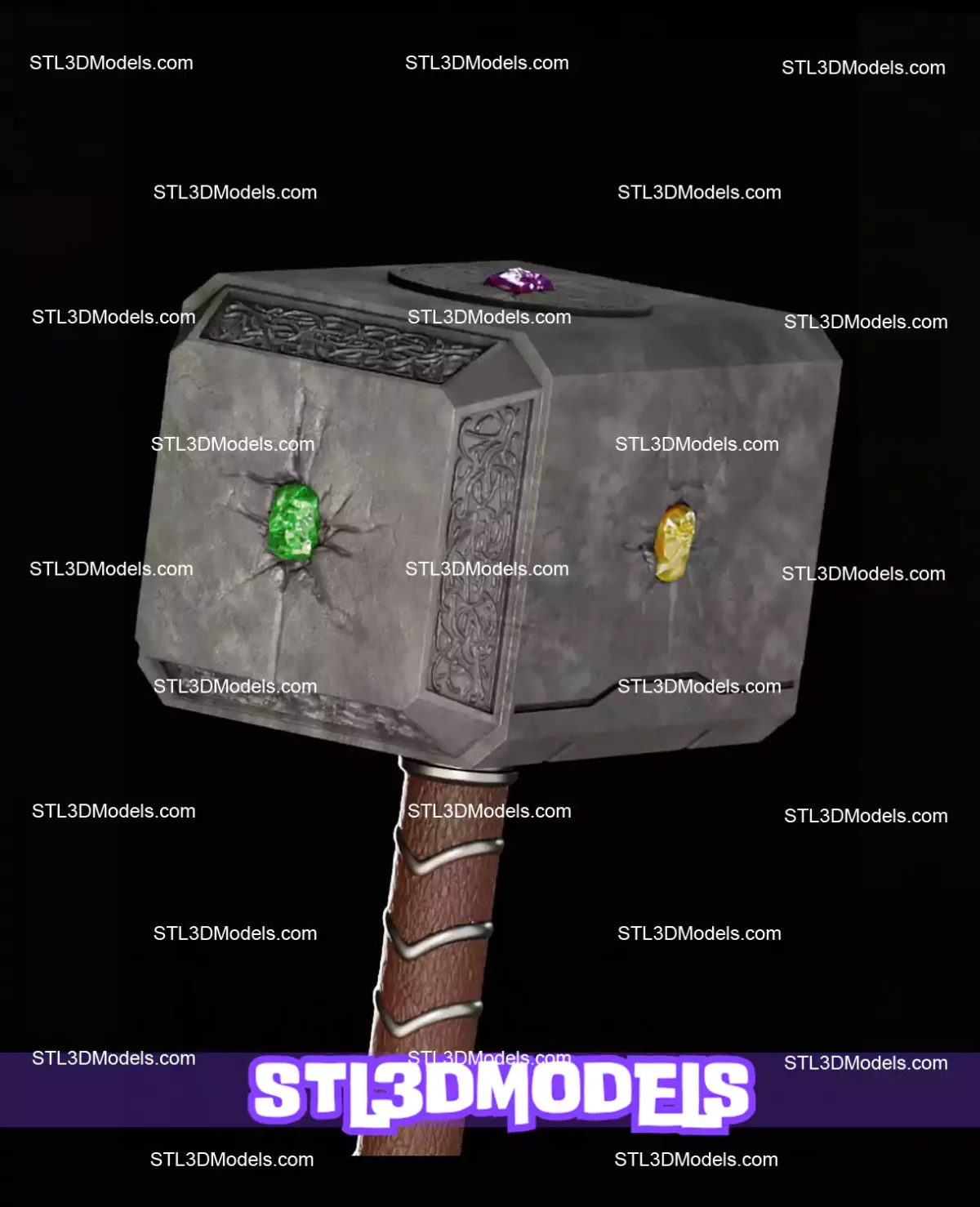 Infinity Hammer STL 3D Model 