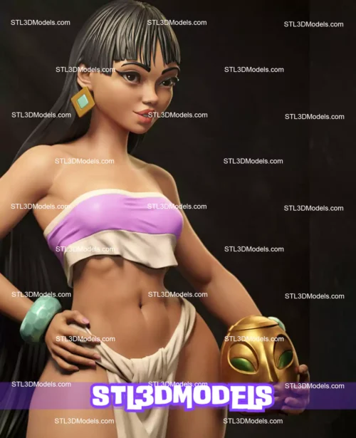 Chel The Road to El Dorado STL 3D Model 