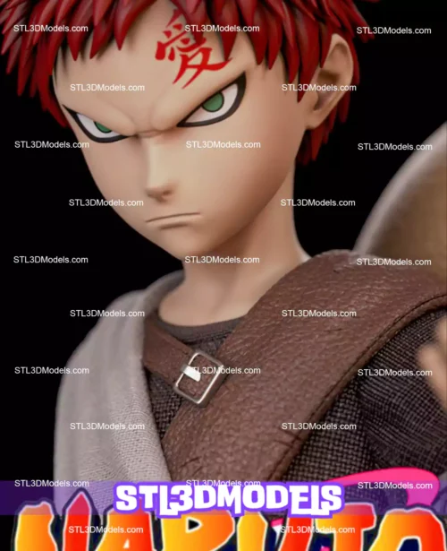 Gaara STL 3D Model 