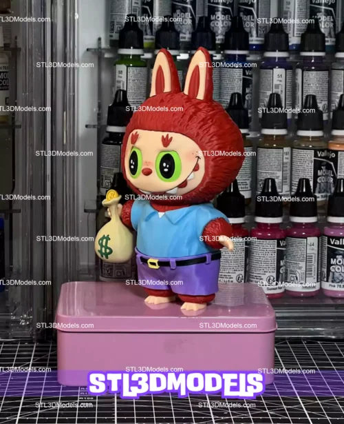 Labubu MK STL 3D Model 