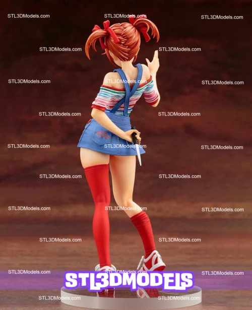 Chucky Bishoujo STL 3D Model 