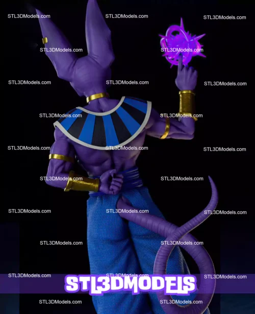 Beerus STL 3D Model 