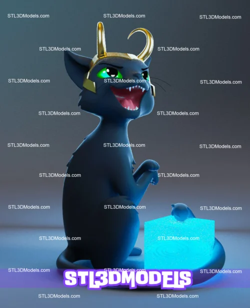 LOL Kitty STL 3D Model 