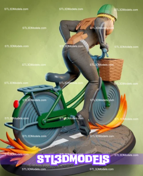 Mumen Rider STL 3D Model