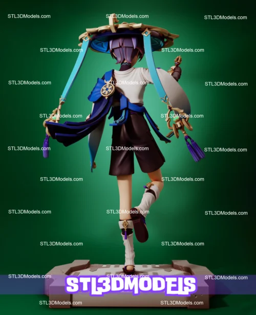 Wanderer STL 3D Model 