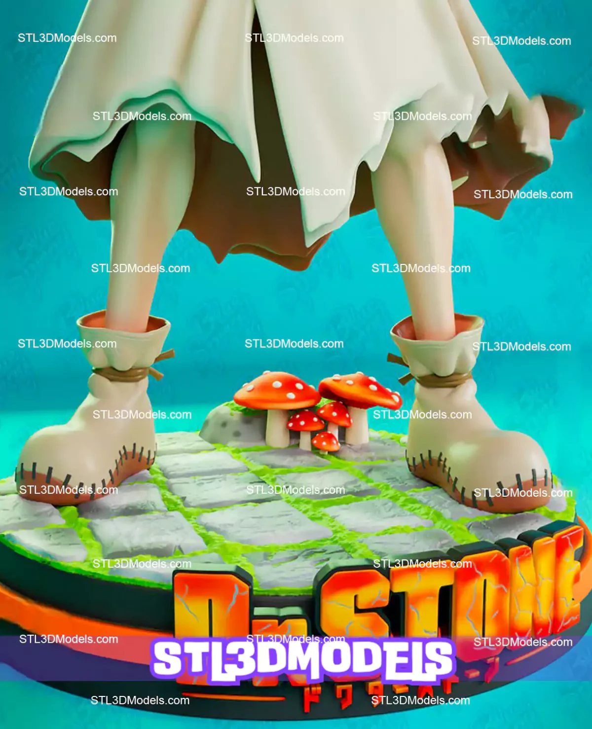 Senku Ishigami STL 3D Model 