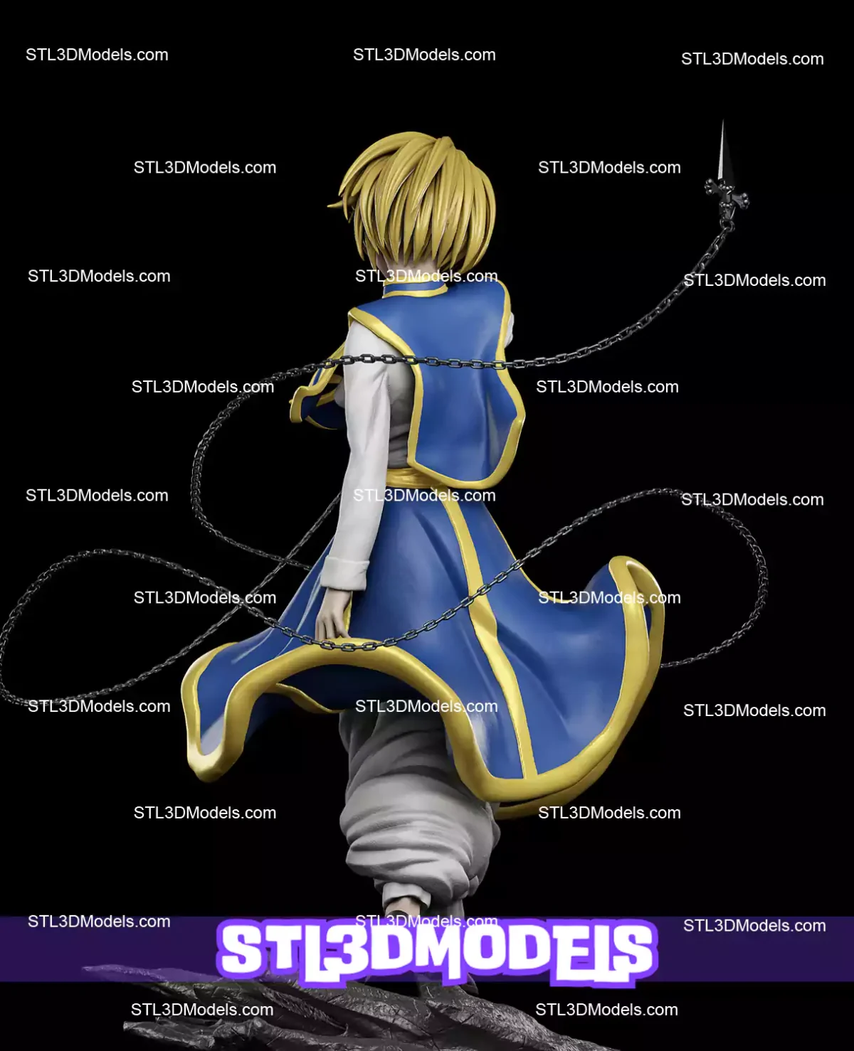 Kurapika STL 3D Model
