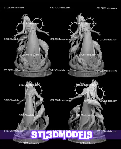 As Nodt The Fear STL 3D Model 