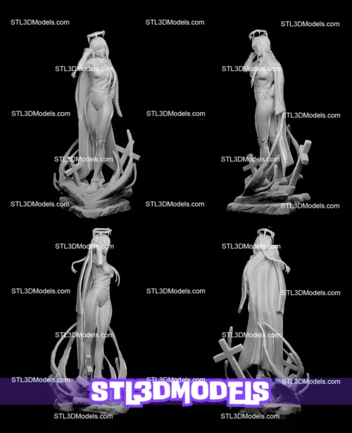 Makima STL 3D Model 