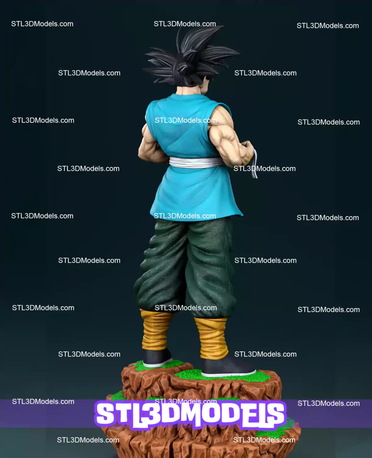 Goku Final Dragon Ball STL 3D Model