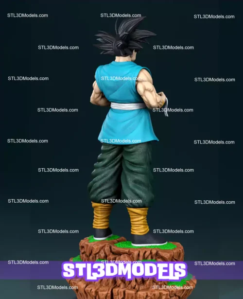 Goku Final Dragon Ball STL 3D Model