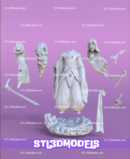 Sesshomaru STL 3D Model 