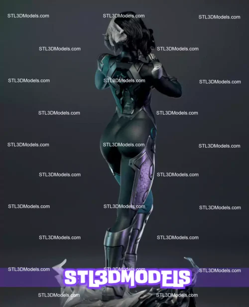 Luna Snow Seol Hee STL 3D Model 