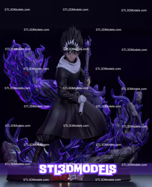 Hiei YuYu Hakusho STL 3D Model 
