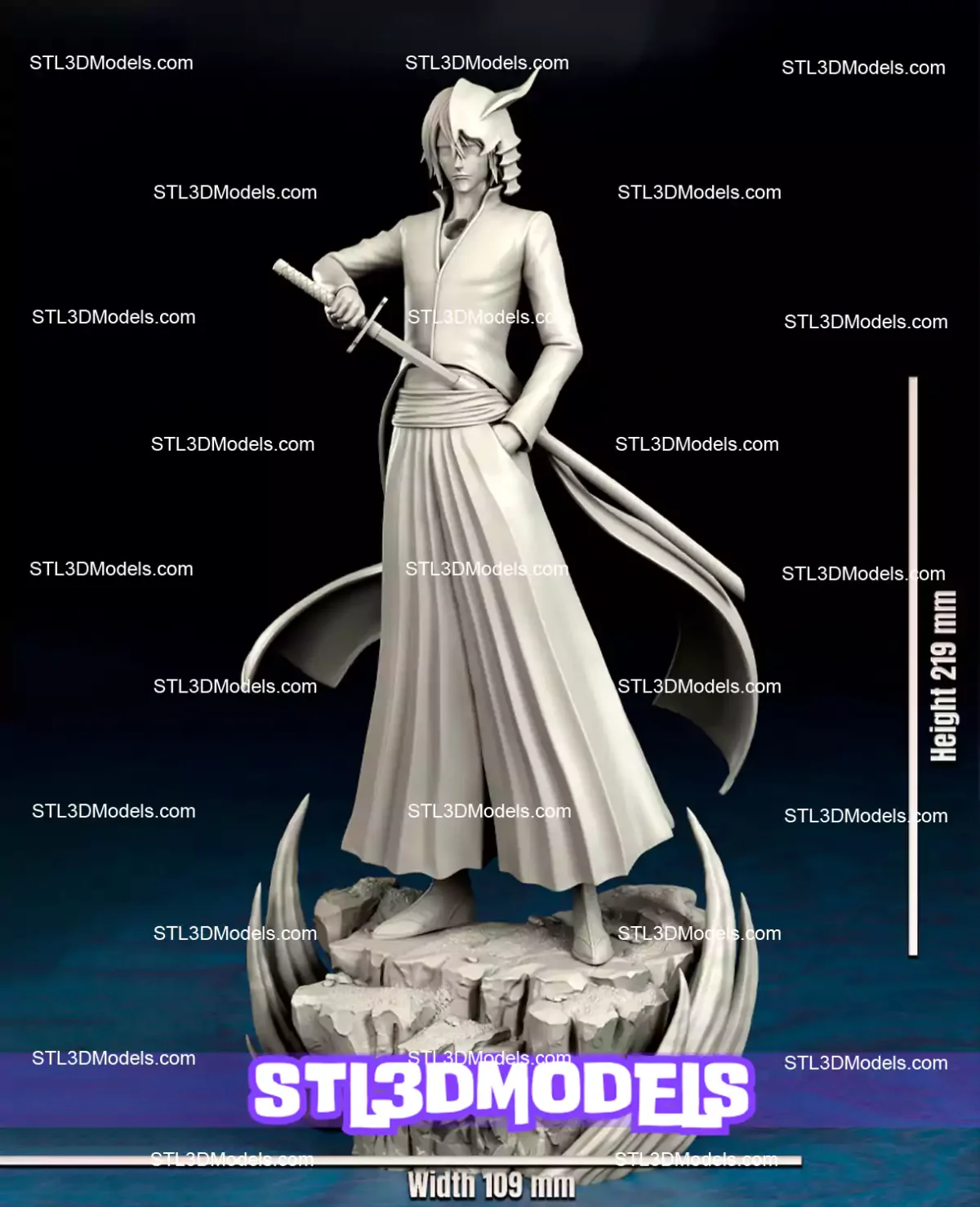 Ulquiorra Cifer STL 3D Model