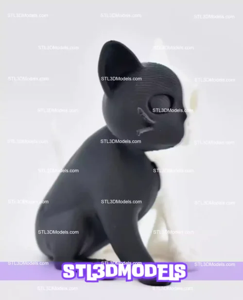 Meow Mortem STL 3D Model 