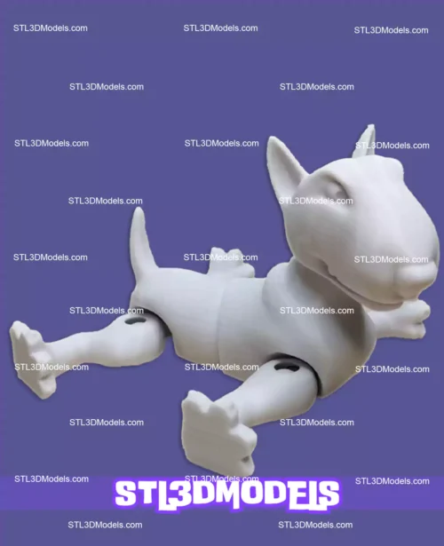 Bull Terrier STL 3D Model