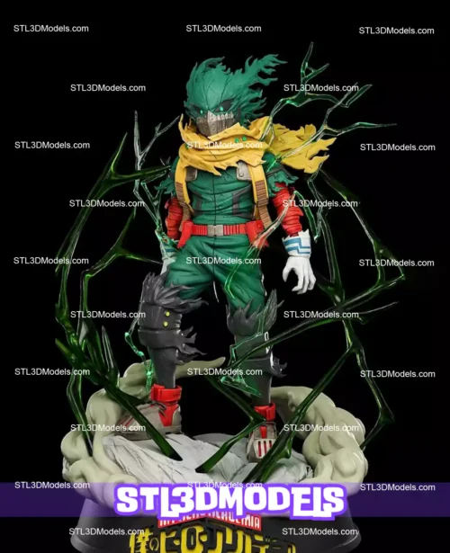 Dark Deku STL 3D Model