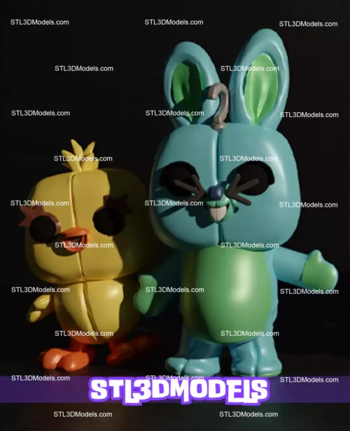 Toy Story Friends Funko STL 3D Model 