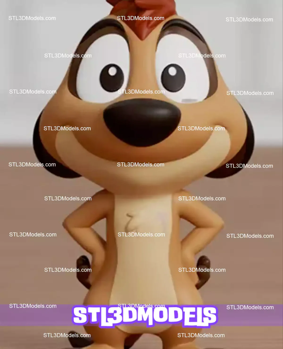 Timon STL 3D Model 