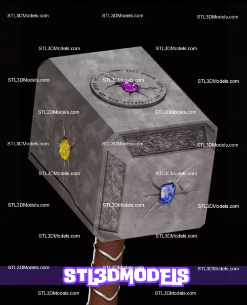 Infinity Hammer STL 3D Model 