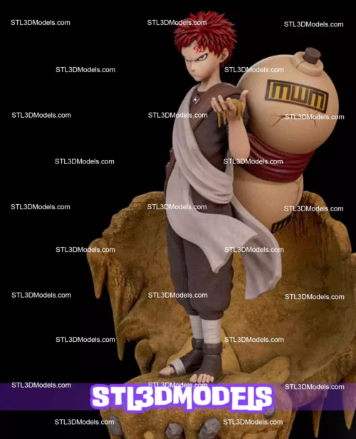 Gaara STL 3D Model 