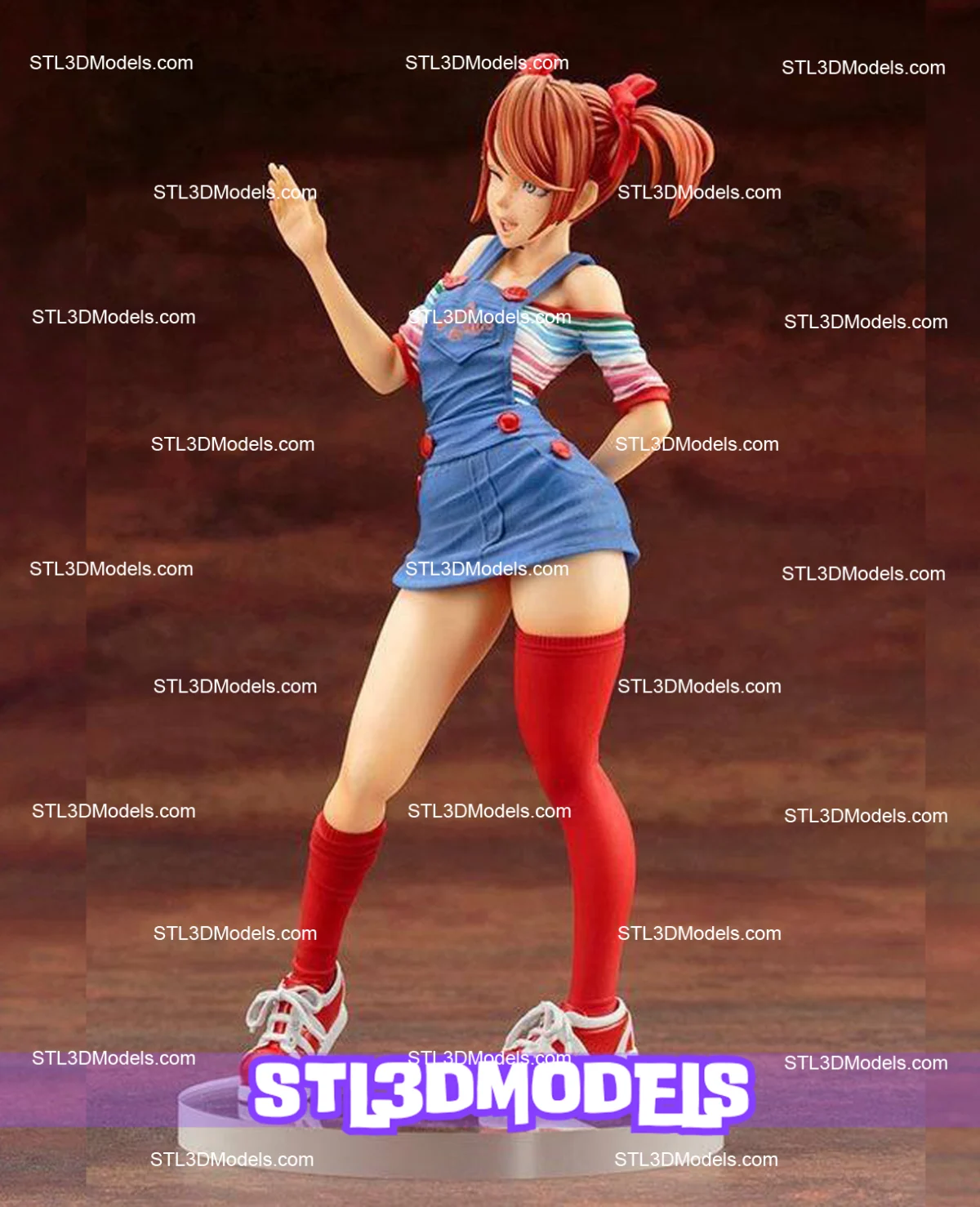 Chucky Bishoujo STL 3D Model 