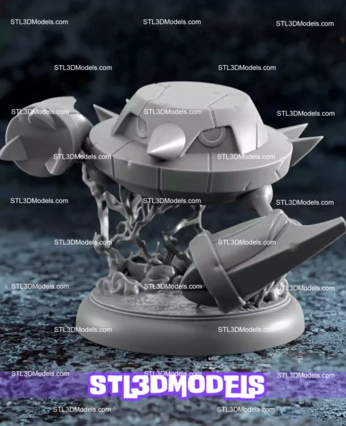 Metagross Evolution STL 3D Model 