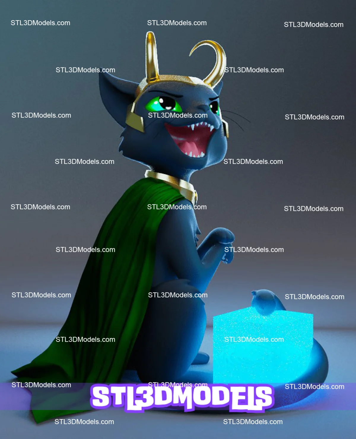 LOL Kitty STL 3D Model 