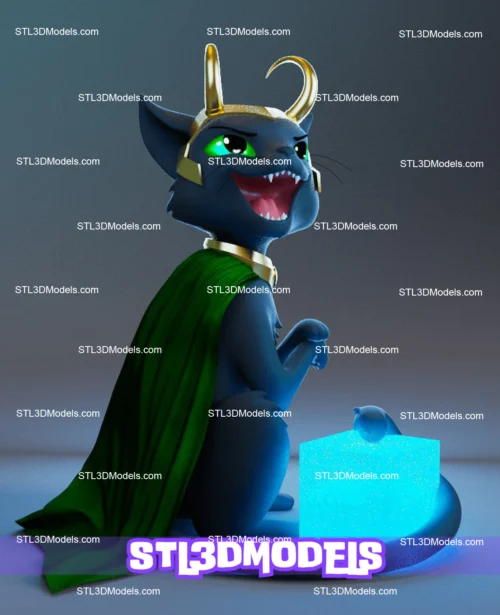 LOL Kitty STL 3D Model 