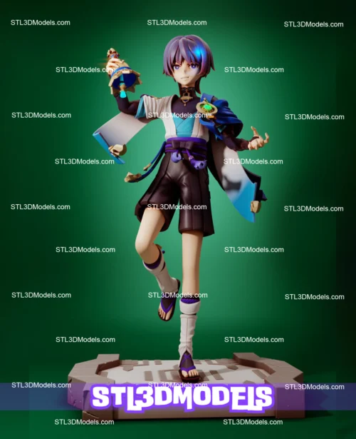 Wanderer STL 3D Model 