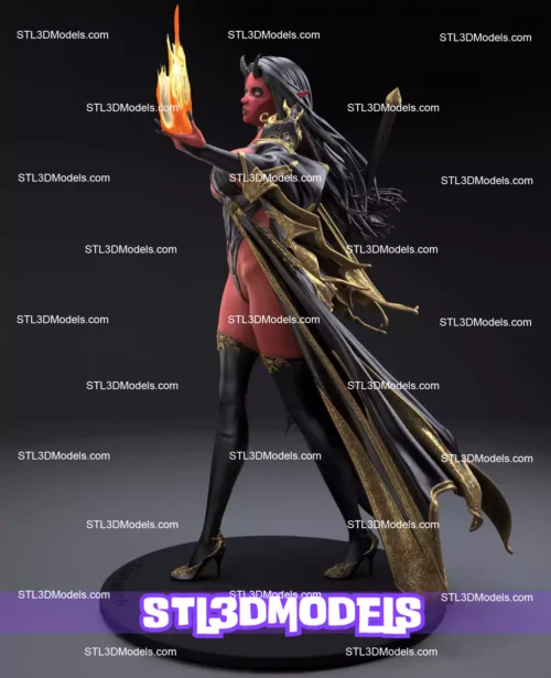 Devil STL 3D Model 