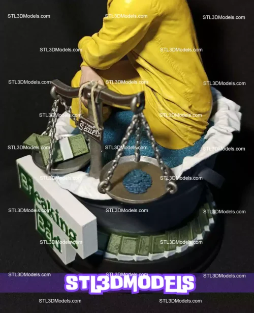 Walter White STL 3D Model 