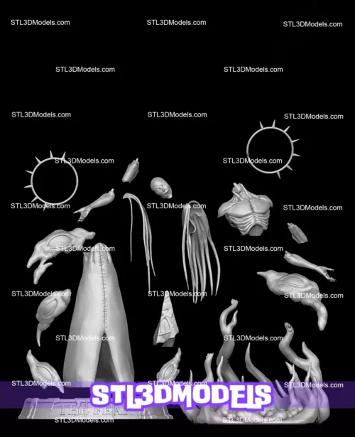 As Nodt The Fear STL 3D Model 
