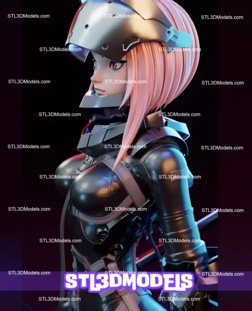 Lanze Reiter STL 3D Model