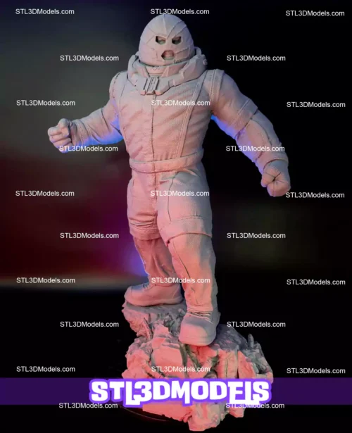 Juggernaut Yellow Prisoner STL 3D Model 