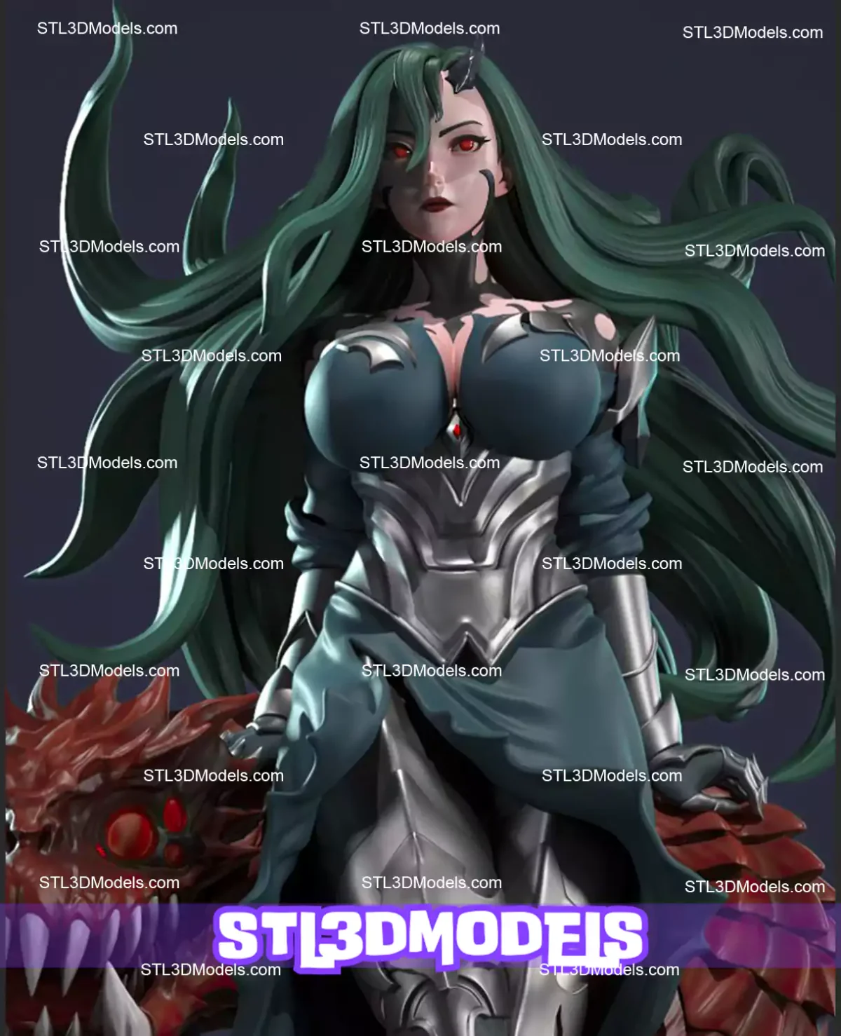 Querehsha STL 3D Model