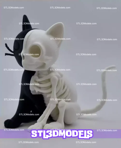 Meow Mortem STL 3D Model 