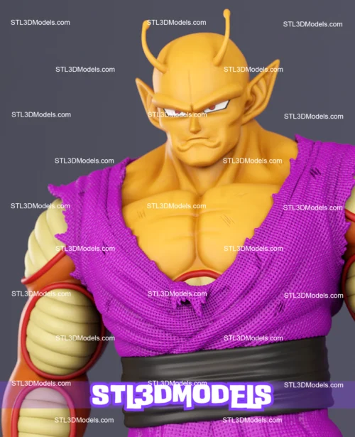 Piccolo Orange STL 3D Model