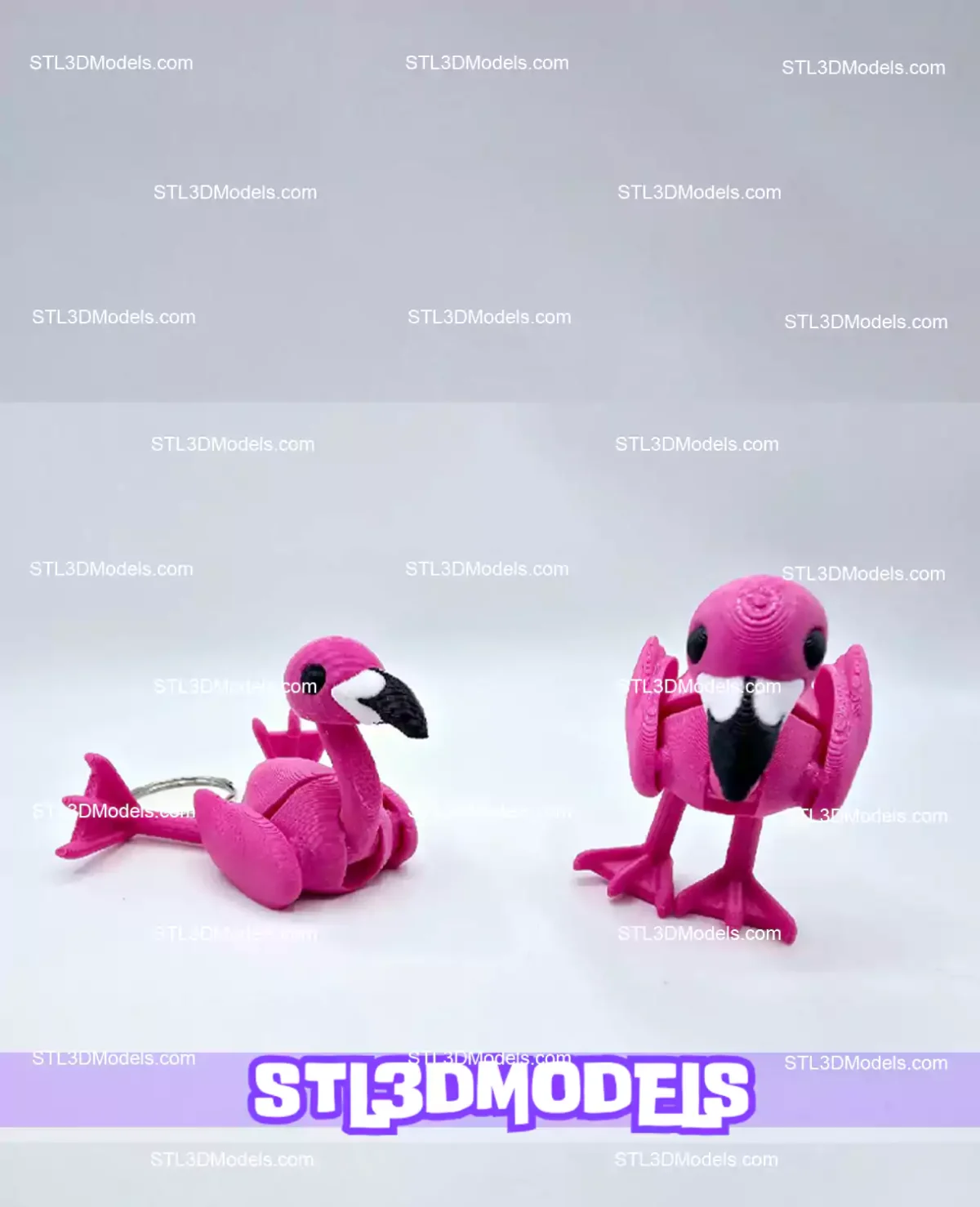 Flamingo STL 3D Model 