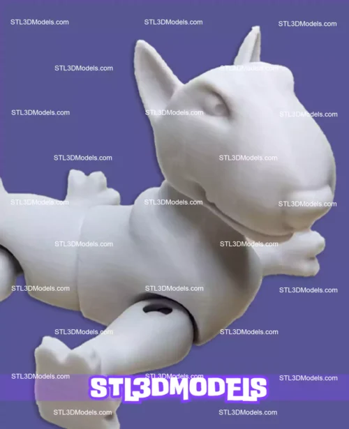 Bull Terrier STL 3D Model