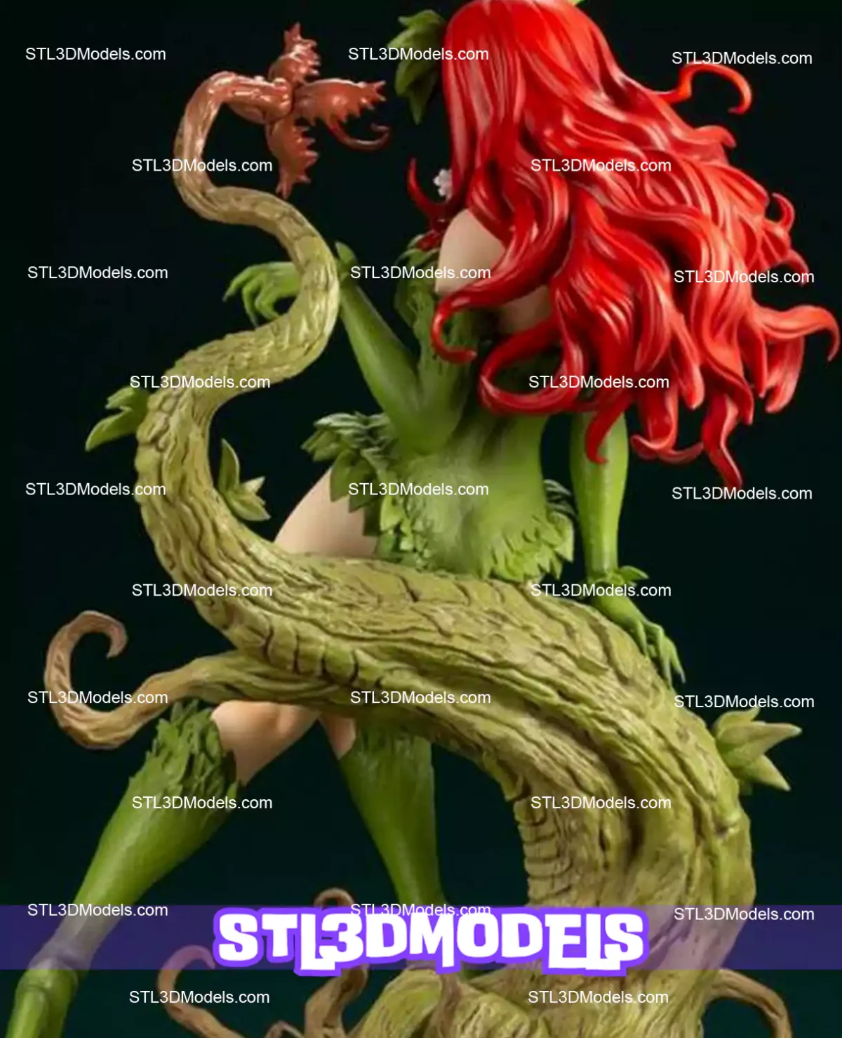 Poison Ivy STL 3D Model