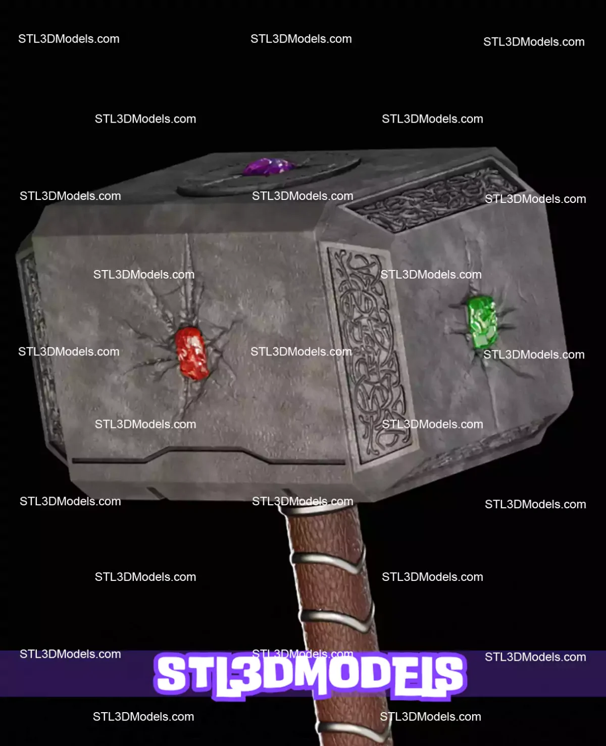 Infinity Hammer STL 3D Model 