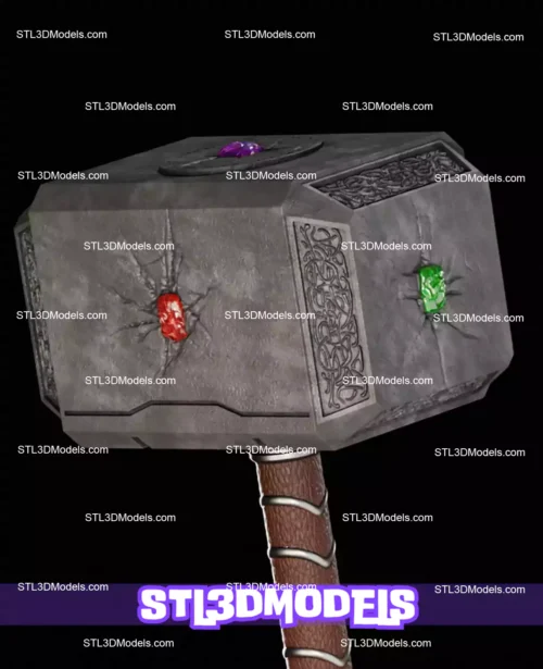 Infinity Hammer STL 3D Model 